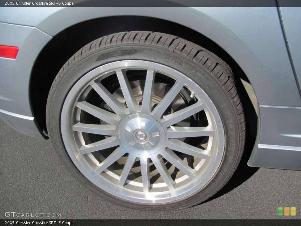 2005 Chrysler Crossfire SRT-6 Coupe Wheel and Tire Photo #20248137