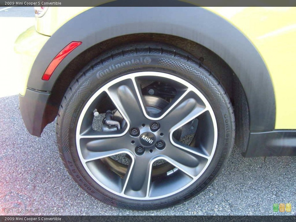 2009 Mini Cooper S Convertible Wheel and Tire Photo #20475181