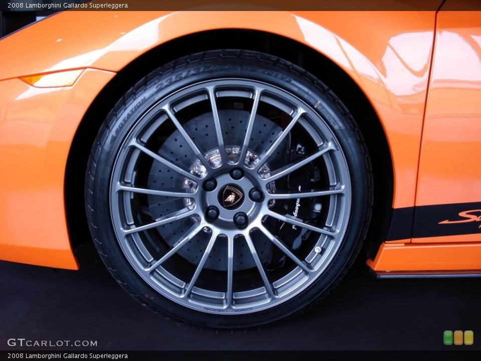 2008 Lamborghini Gallardo Superleggera Wheel and Tire Photo #2064940