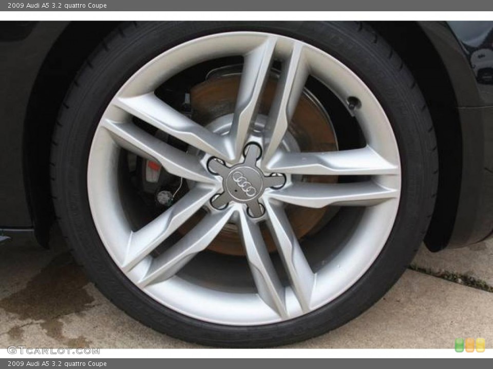 2009 Audi A5 3.2 quattro Coupe Wheel and Tire Photo #20685569