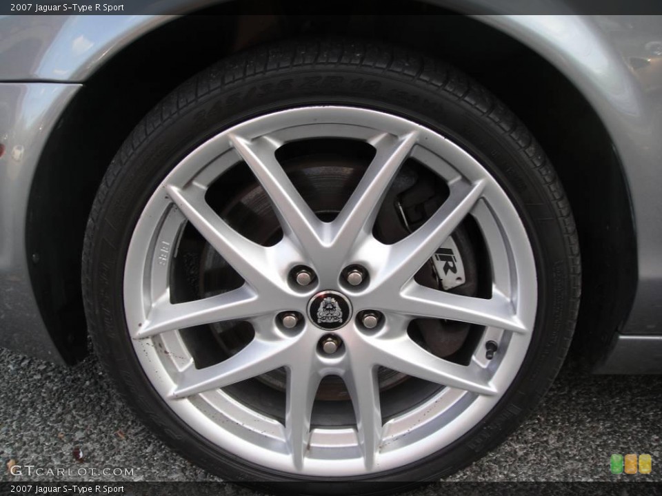 2007 Jaguar S-Type R Sport Wheel and Tire Photo #21098401