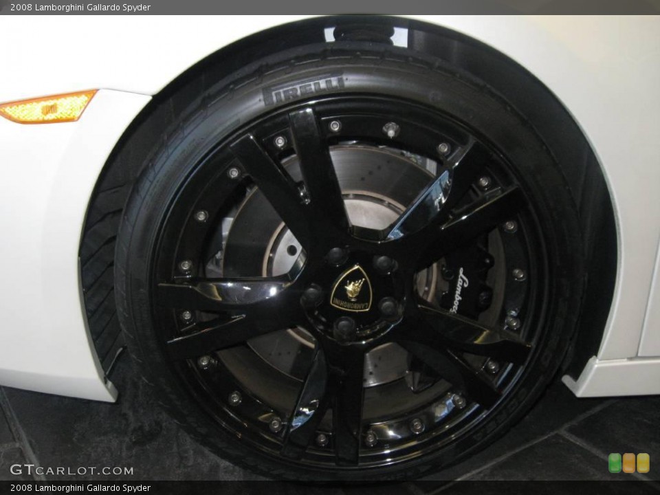 2008 Lamborghini Gallardo Spyder Wheel and Tire Photo #21112362