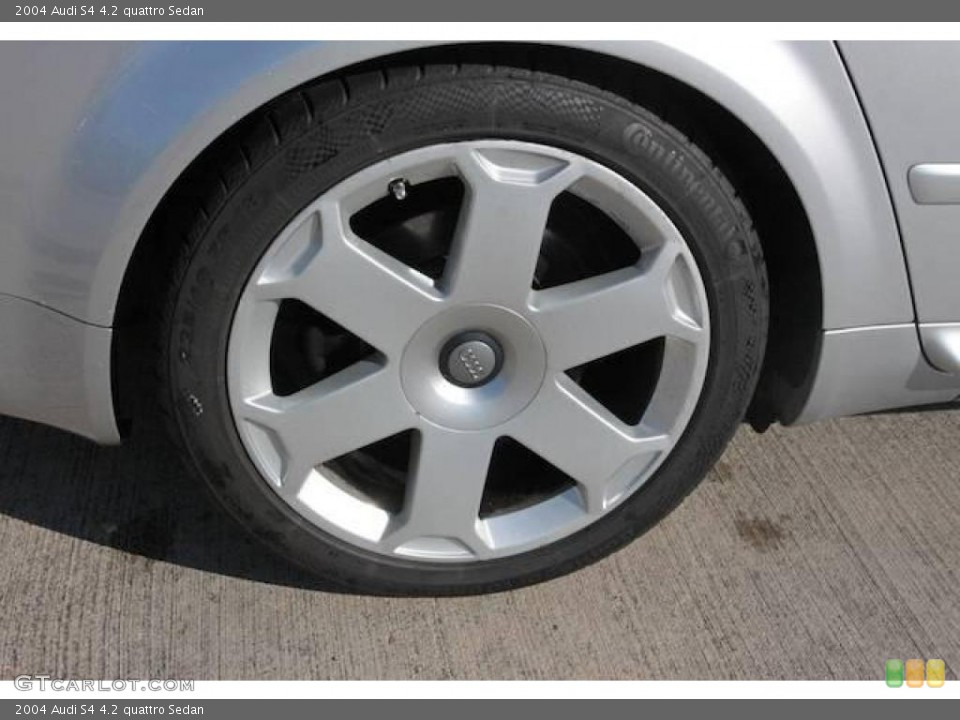 2004 Audi S4 4.2 quattro Sedan Wheel and Tire Photo #21249078