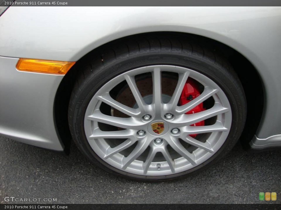 2010 Porsche 911 Carrera 4S Coupe Wheel and Tire Photo #21470133