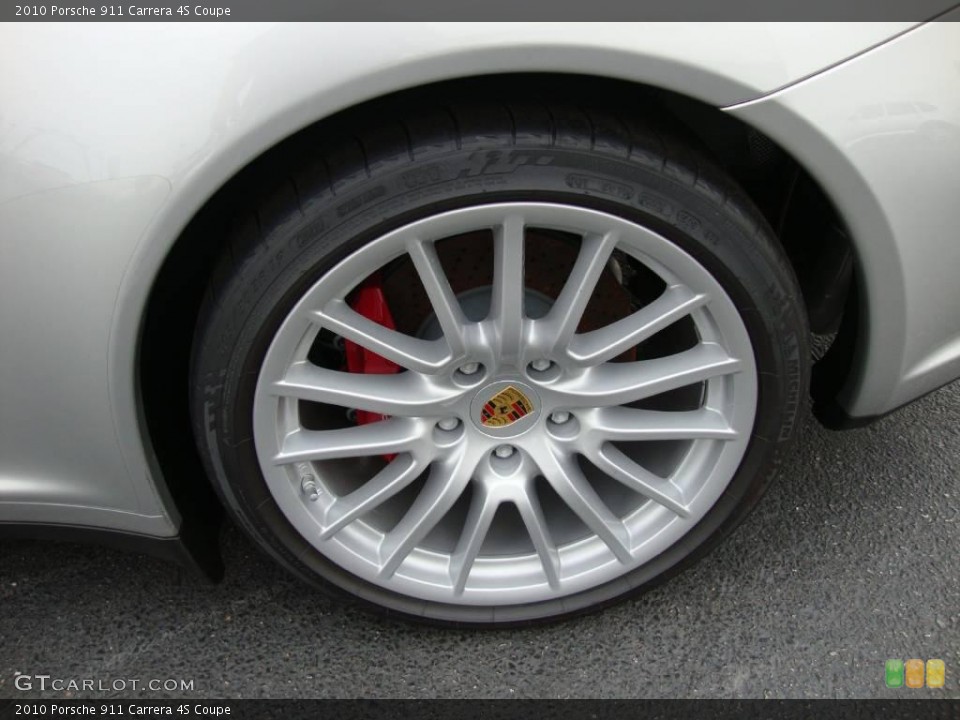 2010 Porsche 911 Carrera 4S Coupe Wheel and Tire Photo #21470145
