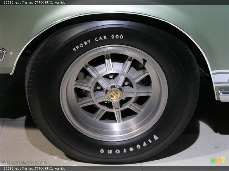 1968 Shelby Mustang GT500 KR Wheels and Tires
