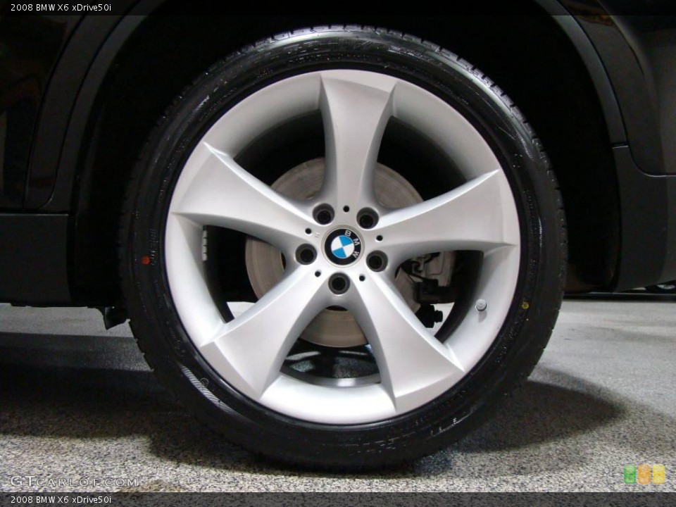 2008 BMW X6 xDrive50i Wheel and Tire Photo #21787918