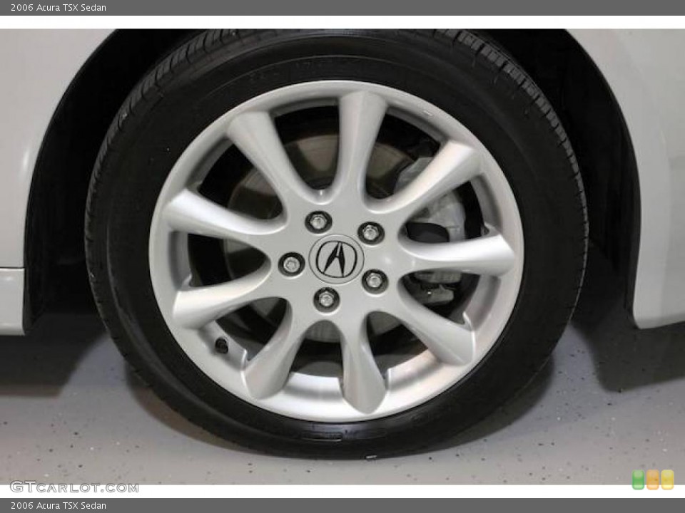 2006 Acura TSX Sedan Wheel and Tire Photo #21904220