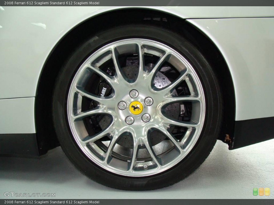 2008 Ferrari 612 Scaglietti  Wheel and Tire Photo #22222028