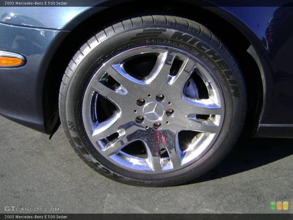 2003 Mercedes-Benz E 500 Sedan Wheel and Tire Photo #2259739