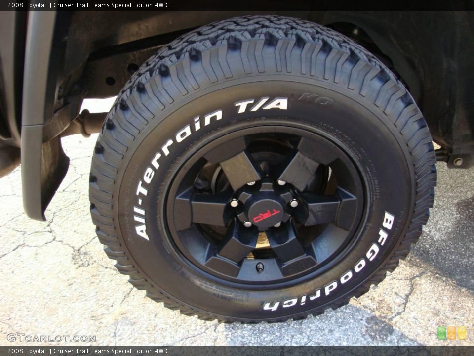 2008 Toyota FJ Cruiser Trail Teams Special Edition 4WD Wheel and Tire Photo #22748438