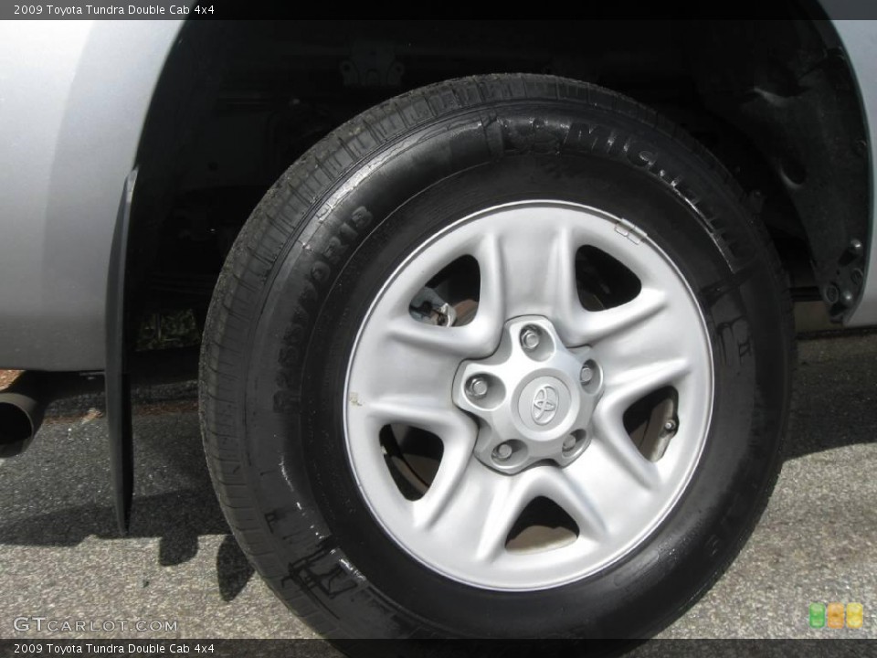 2009 Toyota Tundra Double Cab 4x4 Wheel and Tire Photo #22788038