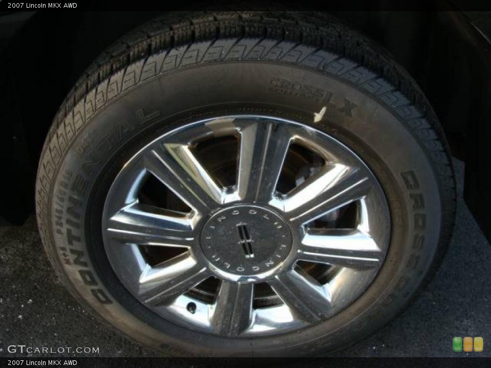 2007 Lincoln MKX AWD Wheel and Tire Photo #2302563