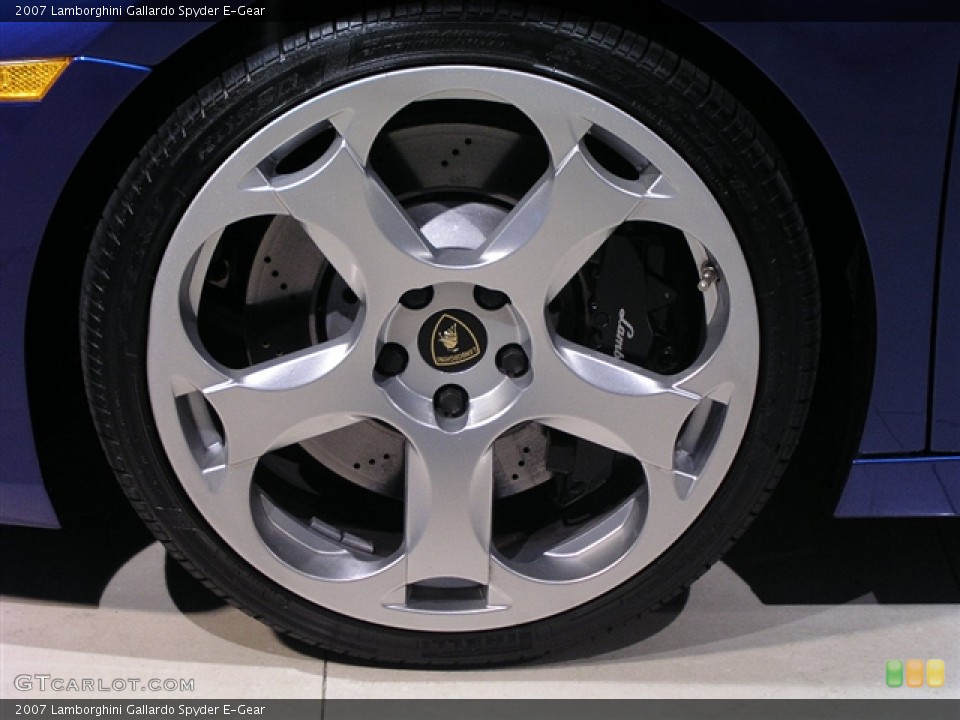 2007 Lamborghini Gallardo Spyder E-Gear Wheel and Tire Photo #230497