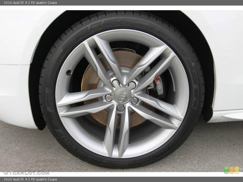 2010 Audi S5 4.2 FSI quattro Coupe Wheel and Tire Photo #23196105