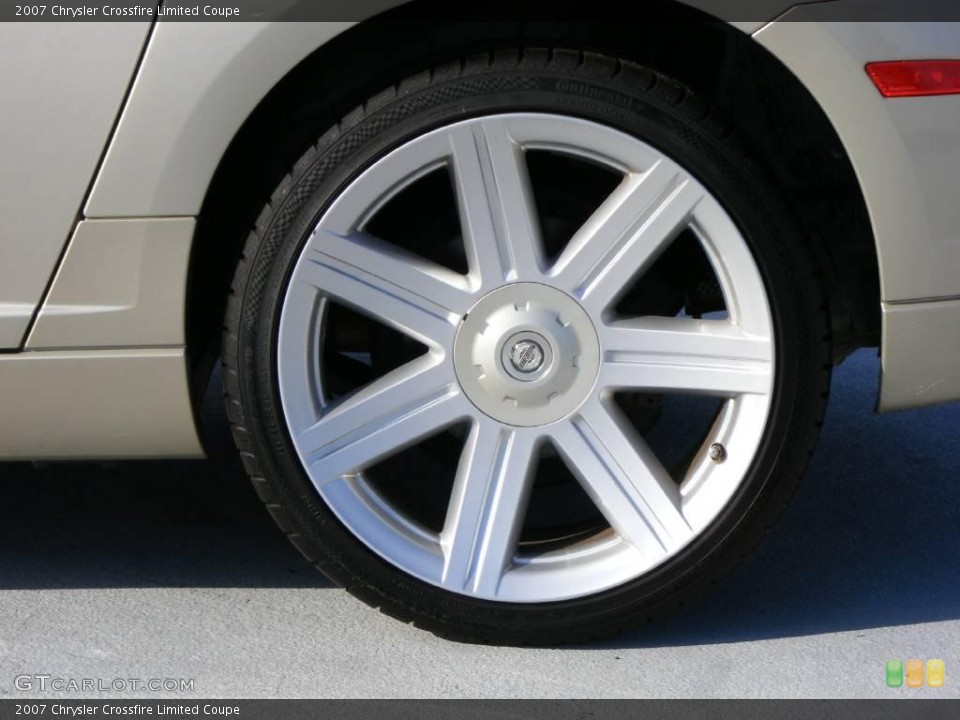 2007 Chrysler Crossfire Limited Coupe Wheel and Tire Photo #23205668