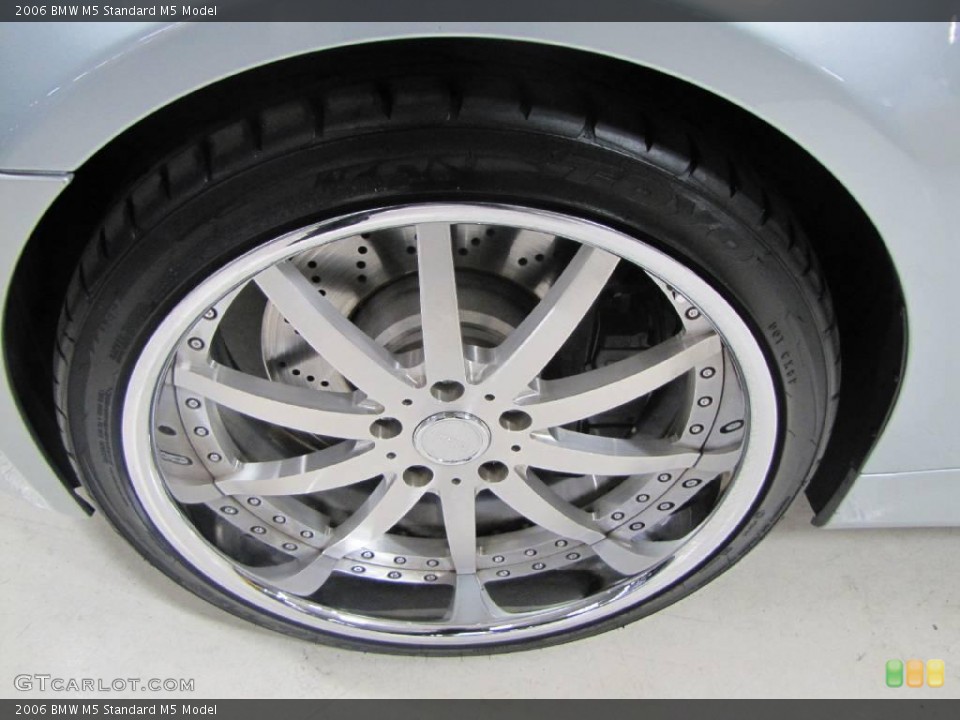 2006 BMW M5 Custom Wheel and Tire Photo #23536503