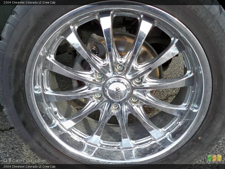 2004 Chevrolet Colorado Custom Wheel and Tire Photo #2443228