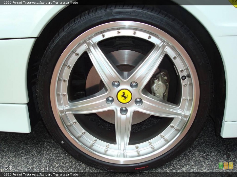 1991 Ferrari Testarossa  Wheel and Tire Photo #24443899