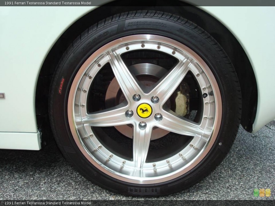 1991 Ferrari Testarossa  Wheel and Tire Photo #24443903
