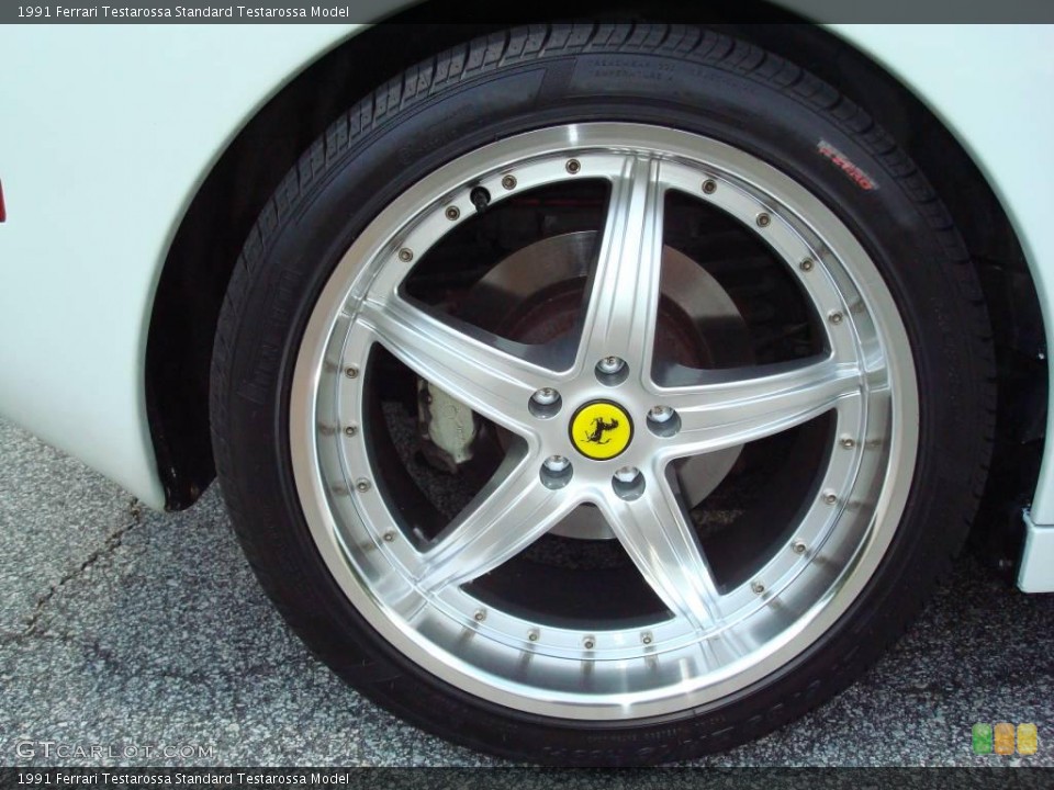 1991 Ferrari Testarossa  Wheel and Tire Photo #24443907