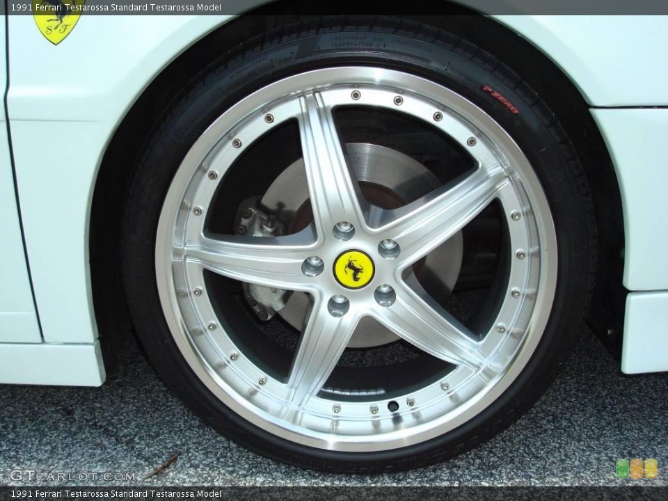 1991 Ferrari Testarossa Wheels and Tires