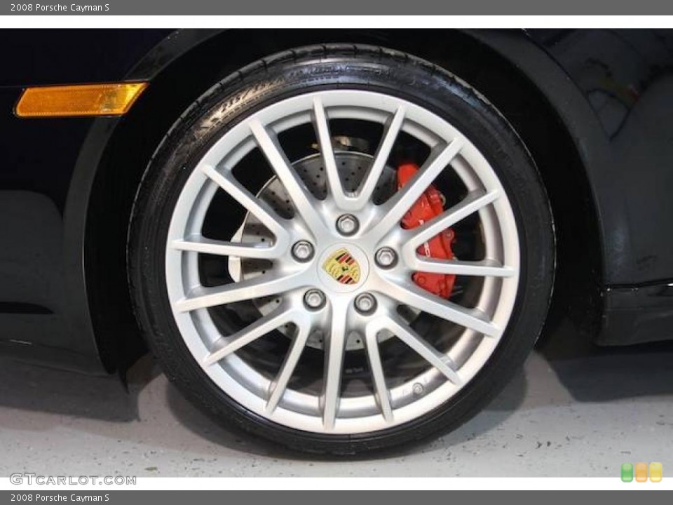 2008 Porsche Cayman S Wheel and Tire Photo #24464571