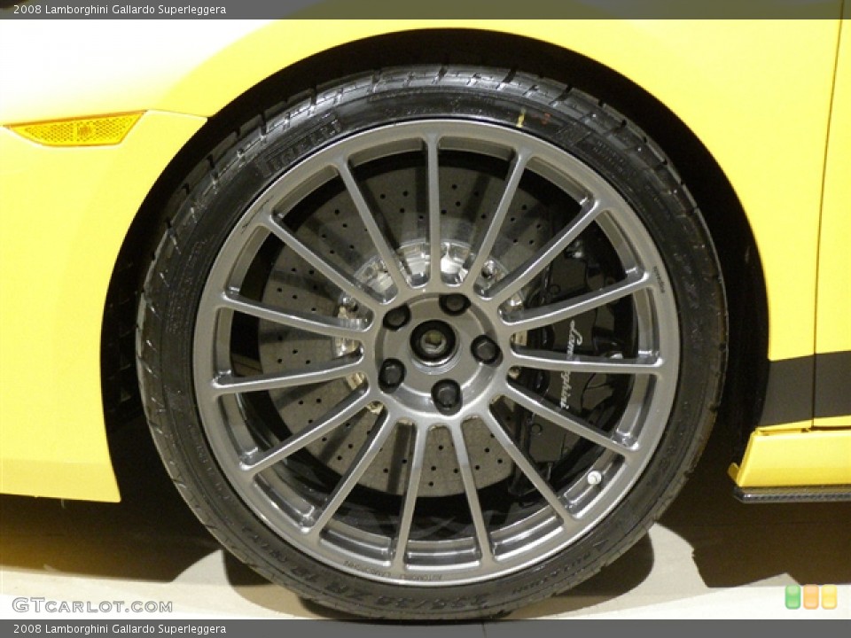 2008 Lamborghini Gallardo Superleggera Wheel and Tire Photo #245881