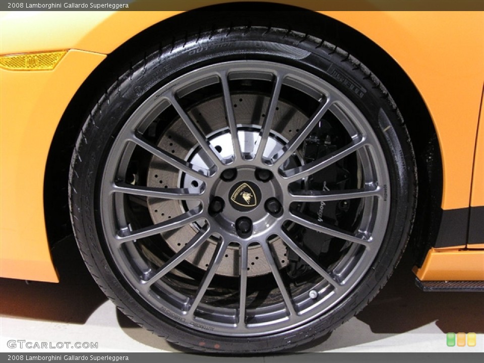 2008 Lamborghini Gallardo Superleggera Wheel and Tire Photo #246014
