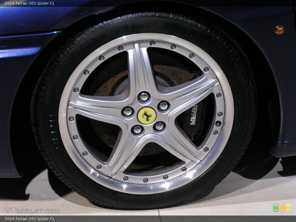 2004 Ferrari 360 Spider F1 Wheel and Tire Photo #246269