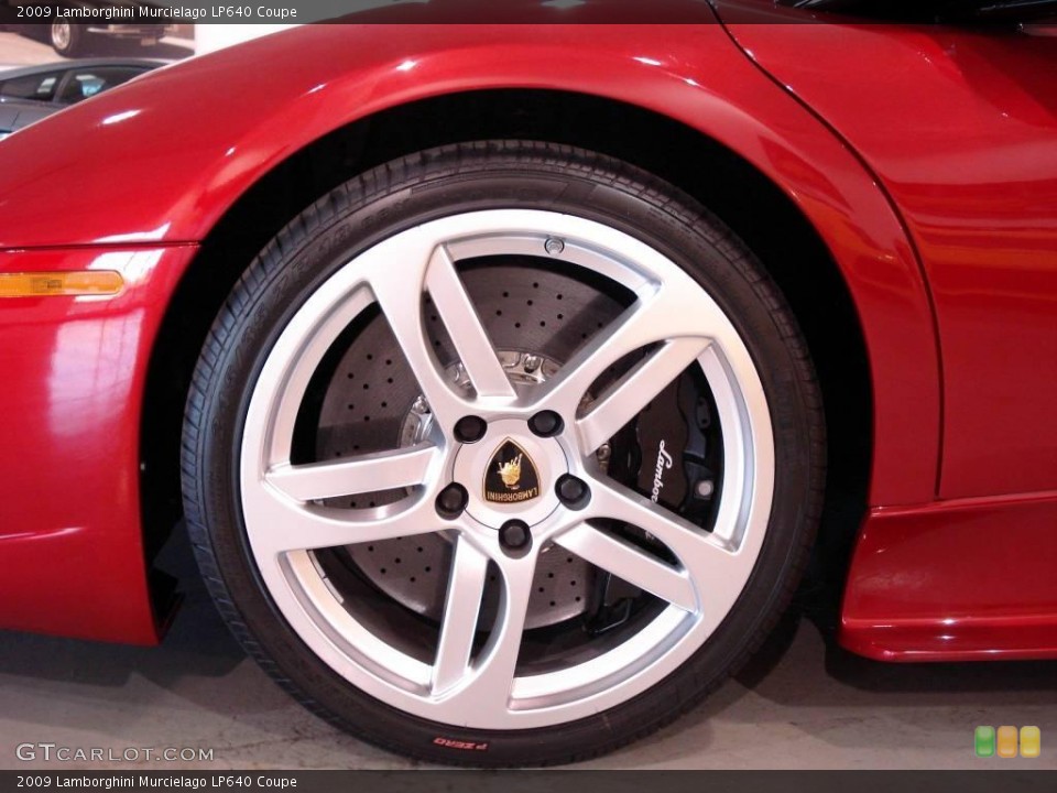 2009 Lamborghini Murcielago LP640 Coupe Wheel and Tire Photo #2466784