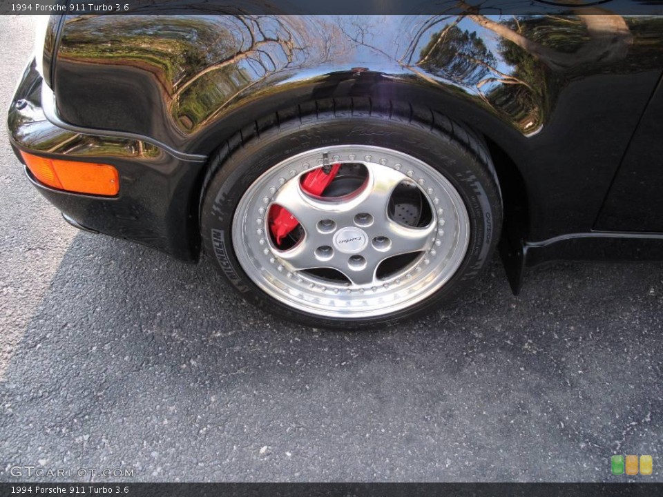 1994 Porsche 911 Turbo 3.6 Wheel and Tire Photo #24697293