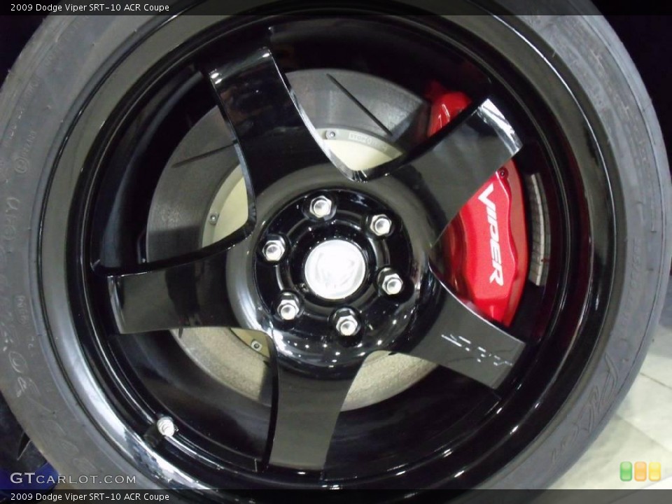 2009 Dodge Viper SRT-10 ACR Coupe Wheel and Tire Photo #24805038