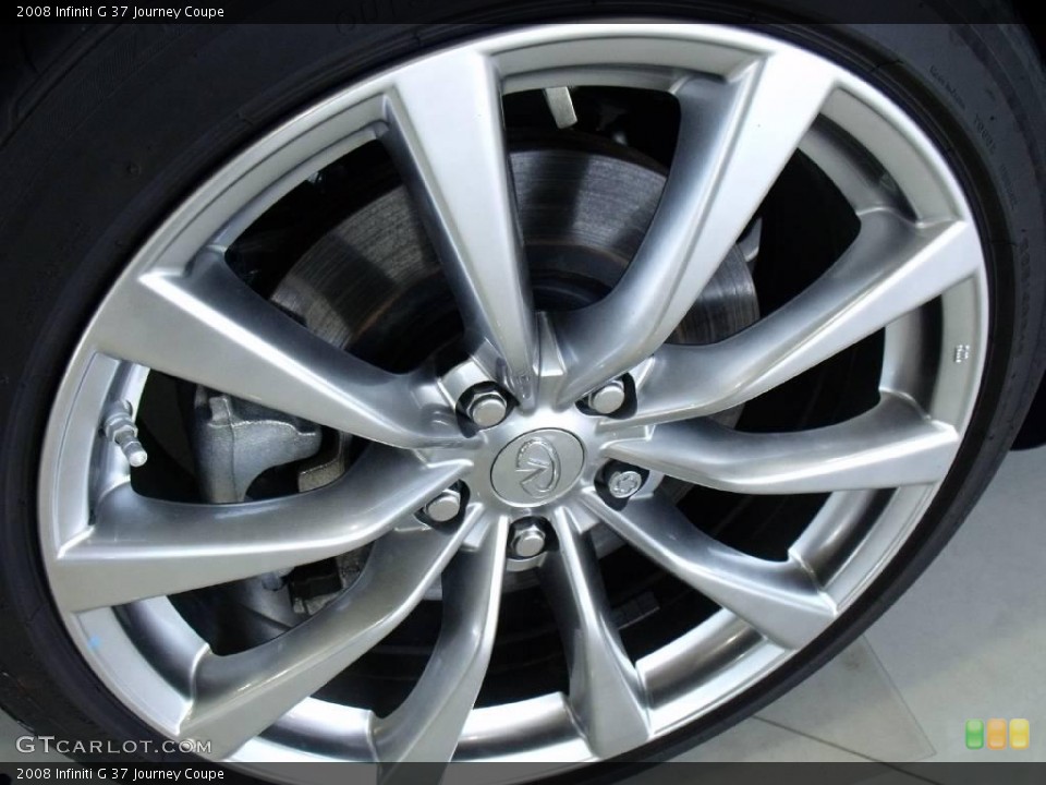 2008 Infiniti G 37 Journey Coupe Wheel and Tire Photo #24959371