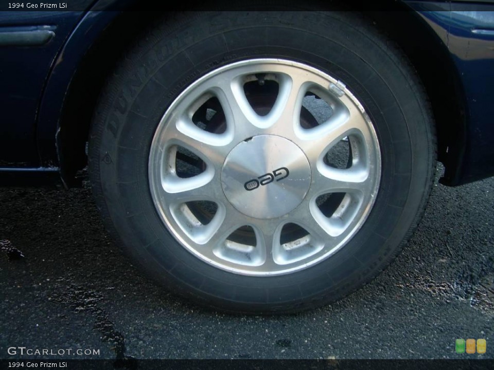 1994 Geo Prizm LSi Wheel and Tire Photo #25082749