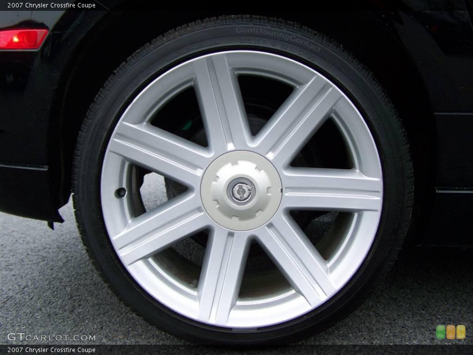 2007 Chrysler Crossfire Coupe Wheel and Tire Photo #25101469