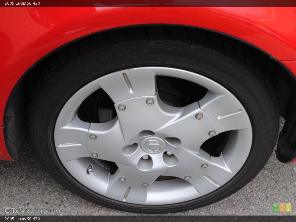 2005 Lexus SC 430 Wheel and Tire Photo #25782368