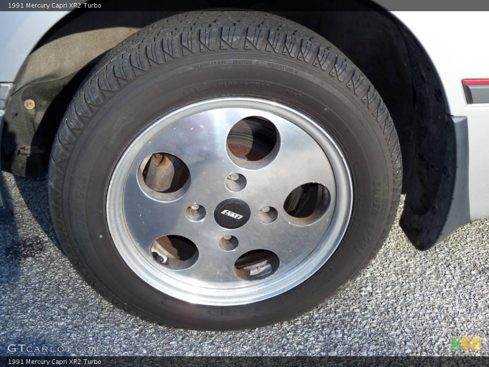 1991 Mercury Capri Wheels and Tires
