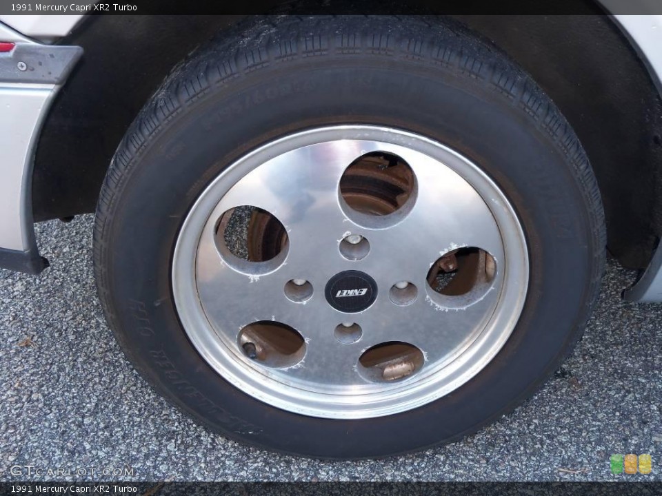 1991 Mercury Capri Custom Wheel and Tire Photo #25797312