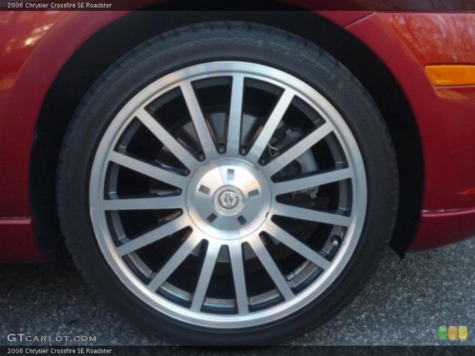 2006 Chrysler Crossfire SE Roadster Wheel and Tire Photo #25922408