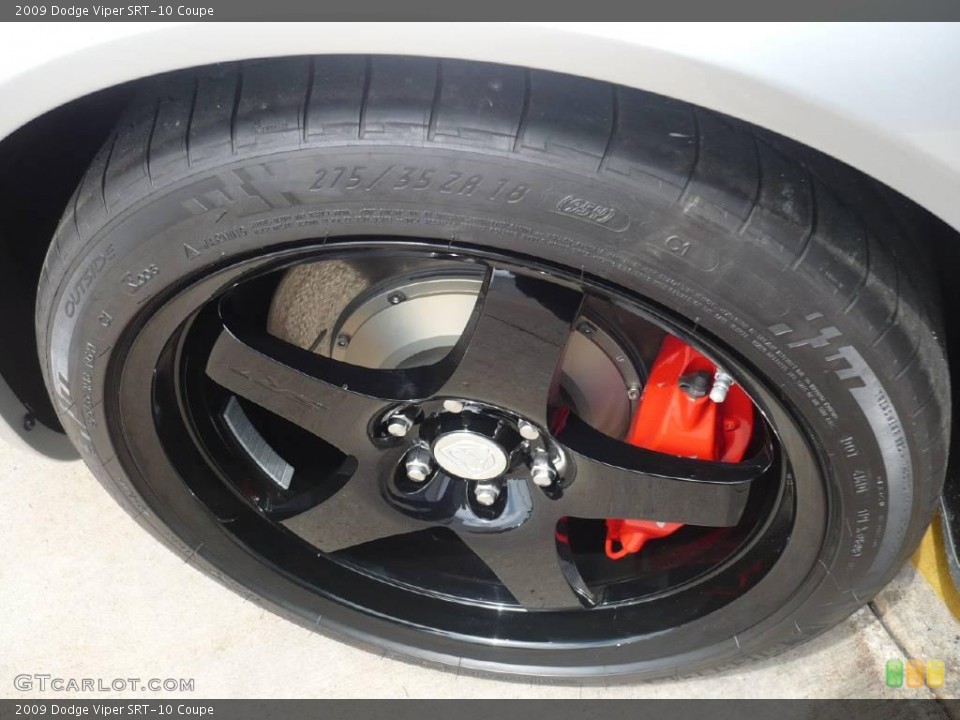 2009 Dodge Viper SRT-10 Coupe Wheel and Tire Photo #26030953
