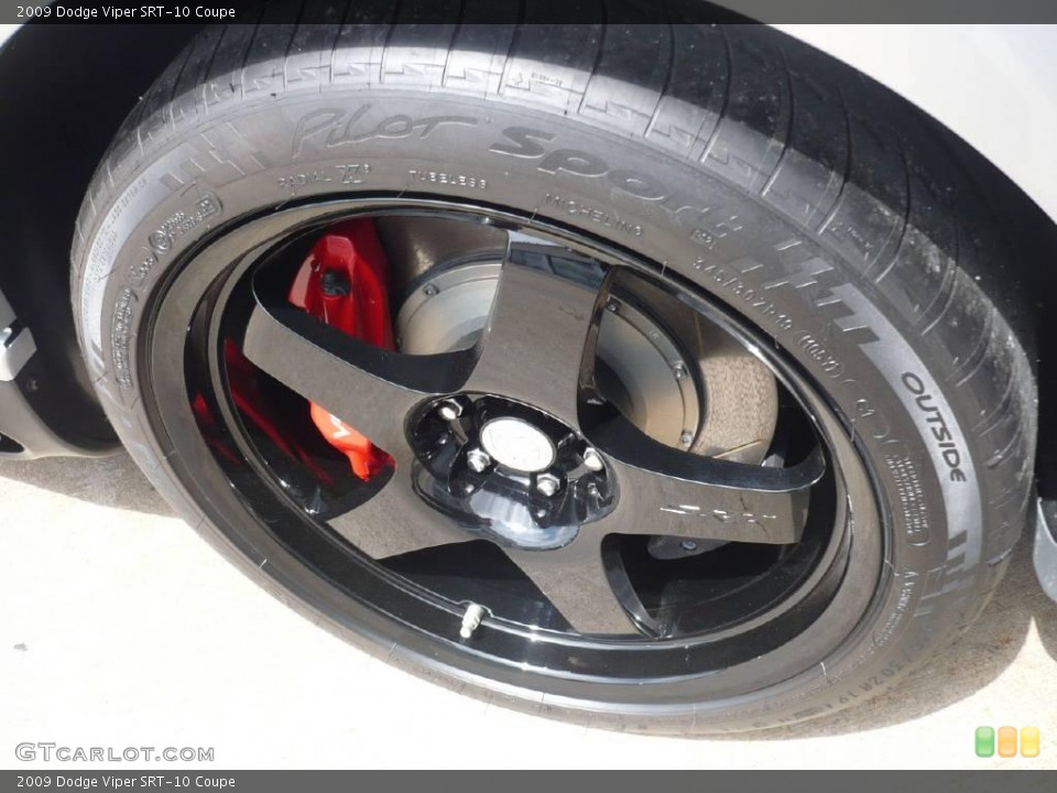 2009 Dodge Viper SRT-10 Coupe Wheel and Tire Photo #26030985