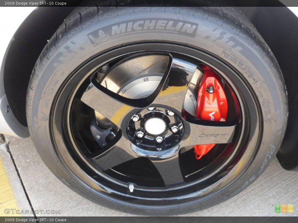 2009 Dodge Viper SRT-10 Coupe Wheel and Tire Photo #26031201