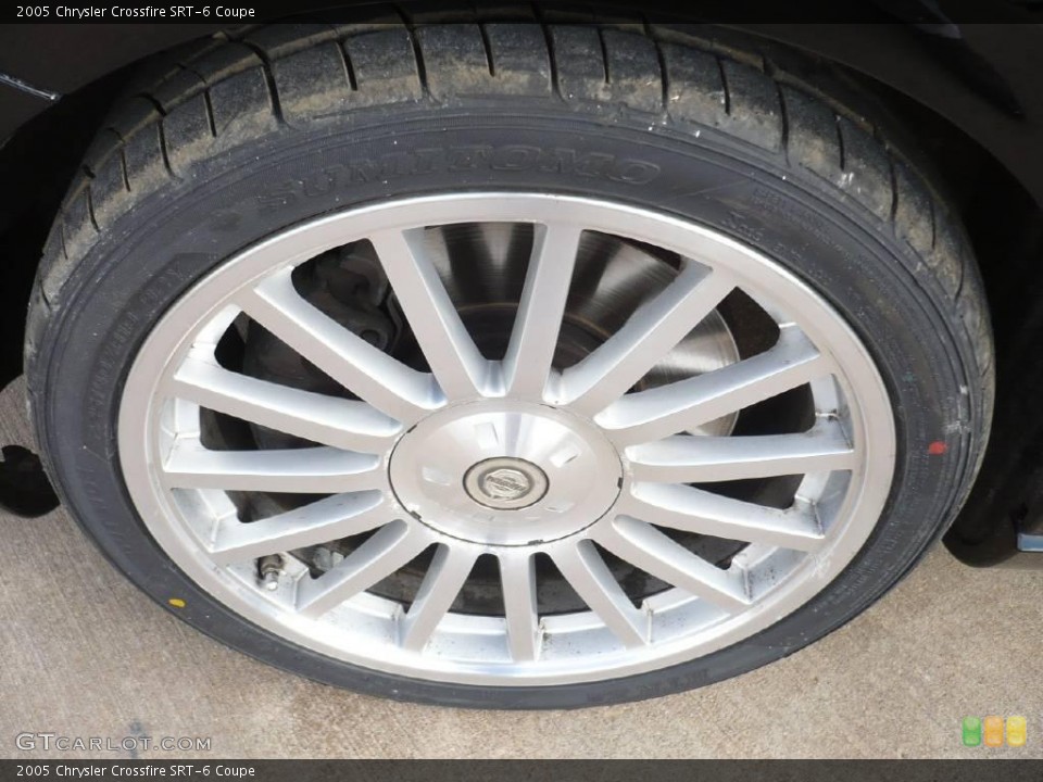 2005 Chrysler Crossfire SRT-6 Coupe Wheel and Tire Photo #26034305