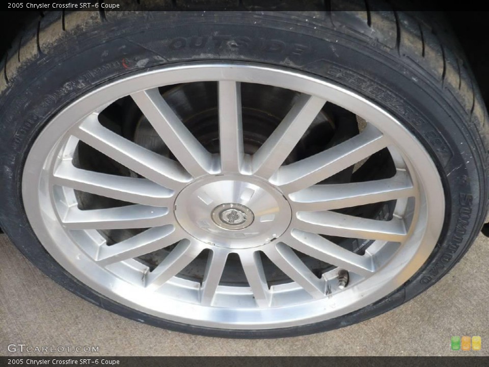 2005 Chrysler Crossfire SRT-6 Coupe Wheel and Tire Photo #26034329