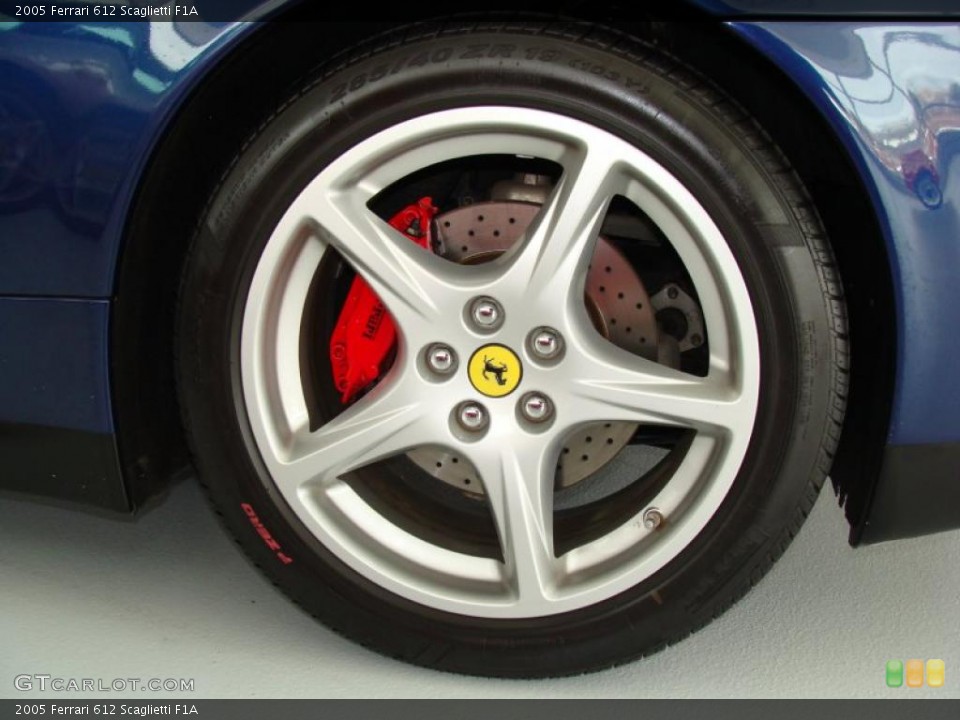 2005 Ferrari 612 Scaglietti F1A Wheel and Tire Photo #26109132