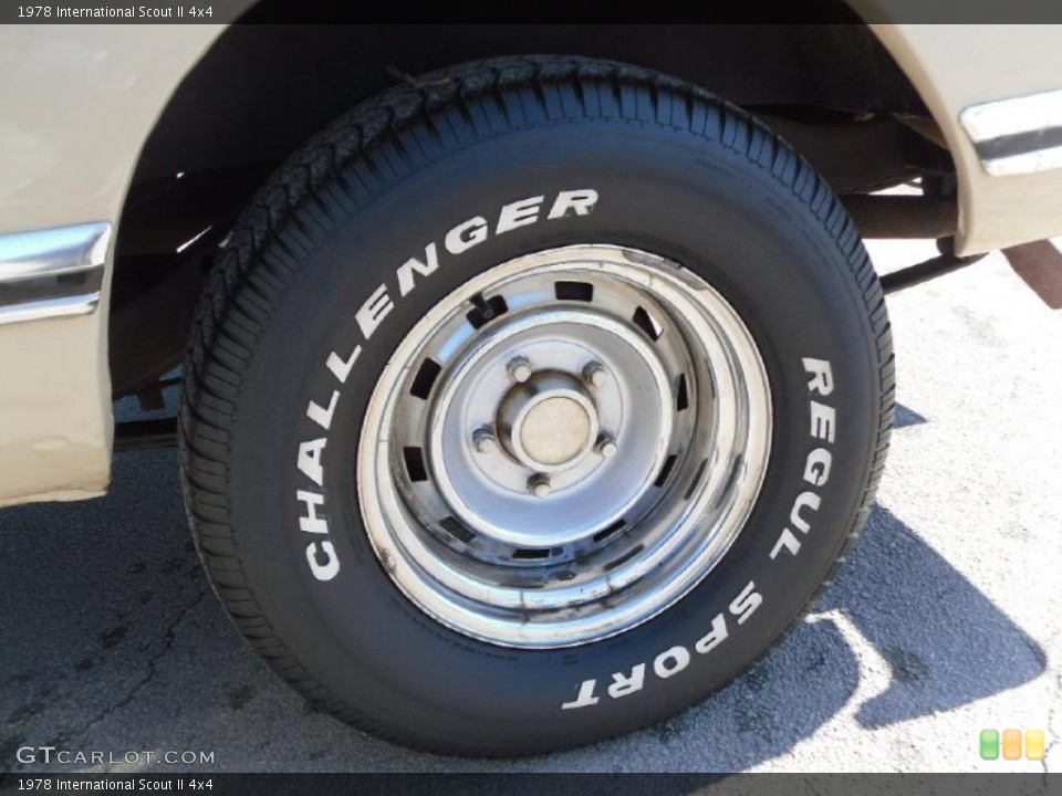 1978 International Scout II 4x4 Wheel and Tire Photo #26259759
