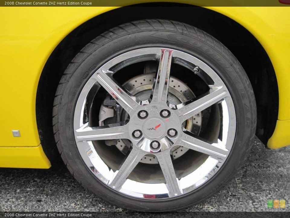 2008 Chevrolet Corvette ZHZ Hertz Edition Coupe Wheel and Tire Photo #26290350