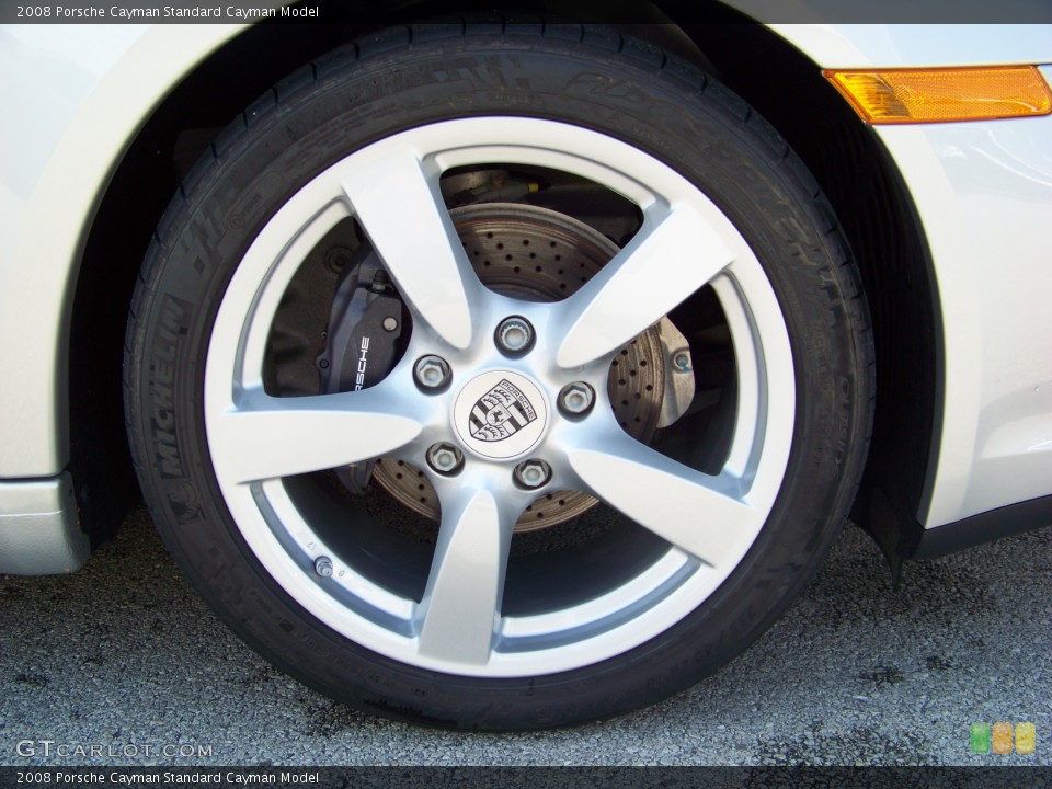 2008 Porsche Cayman  Wheel and Tire Photo #265490