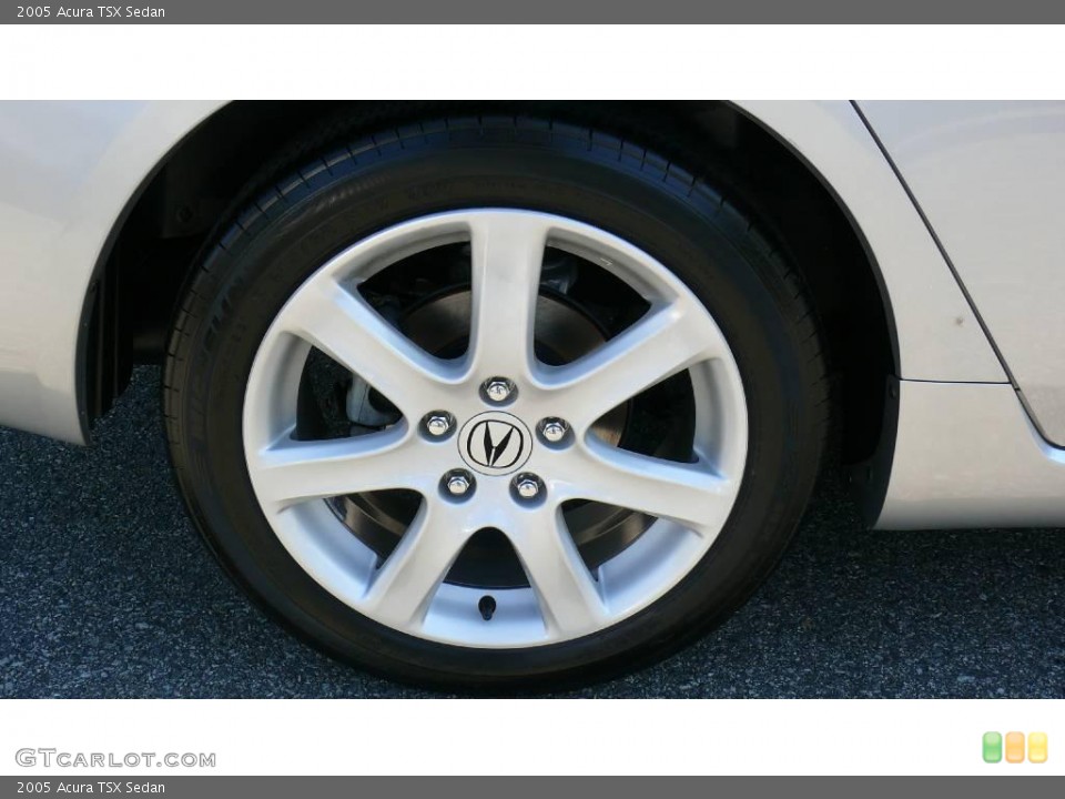 2005 Acura TSX Sedan Wheel and Tire Photo #2670775